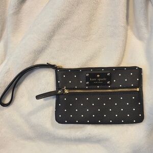 kate spade “storybook lining” Wristlet/ Clutch
